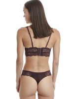 Γυναικείο Slip Thong με Δαντέλα Walk W2041