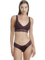Γυναικείο Slip Thong με Δαντέλα Walk W2041