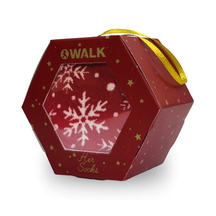 Walk Γυναικείες Κάλτσες Μπαμπού Christmas Lamoda.gr