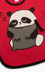 Minerva Παιδική Χειμερινή Πυτζάμα με Τύπωμα Panda Lamoda.gr
