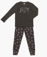 Minerva Παιδική Πυτζάμα Fleece για Κορίτσια 90-62038 Lamoda.gr