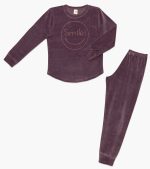 Minerva Παιδική Πυτζάμα Homewear Βελουτέ 90-62044 Lamoda.gr