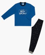 Minerva Παιδική Χειμερινή Πυτζάμα Galaxy 90-62055 Lamoda.gr