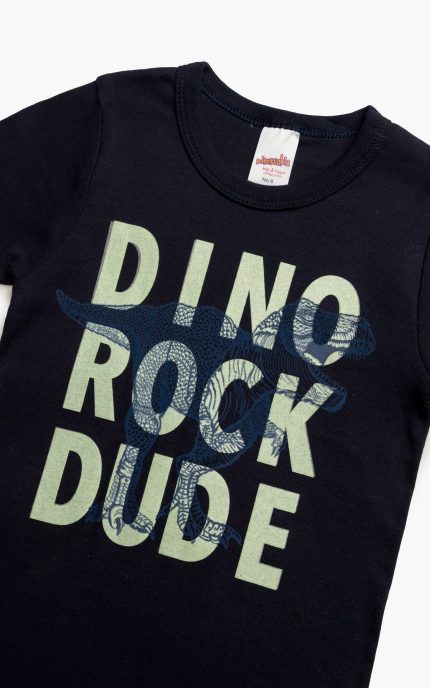 Minerva Παιδικό Κοντομάνικο Φανελάκι Dino Rock 90-42228 Lamoda.gr