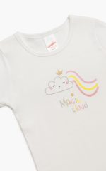 Minerva Παιδικό Κοντομάνικο Φανελάκι Magic Cloud 90-42252 Lamoda.gr