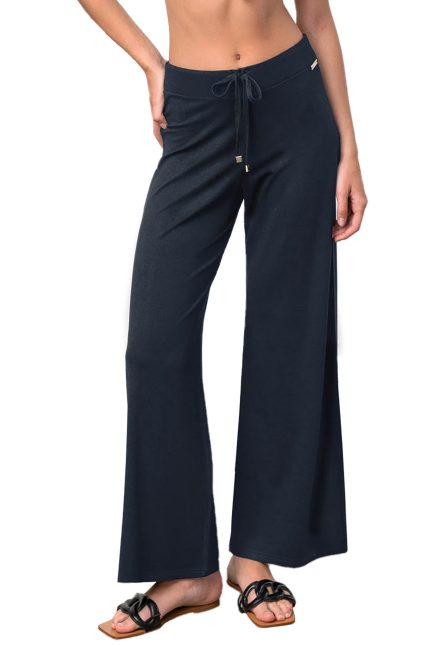 Vamp Γυναικείο Μονόχρωμο Παντελόνι Plus Size 18494 Lamoda.gr
