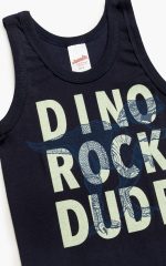 Παιδικό Αμάνικο Φανελάκι Dino Rock για Αγόρια Minerva 90-42227