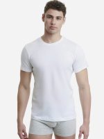 Walk Ανδρικό Βαμβακερό T-shirt Μονόχρωμο W1911 Lamoda.gr