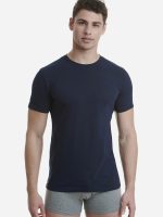 Walk Ανδρικό Βαμβακερό T-shirt Μονόχρωμο W1911 Lamoda.gr