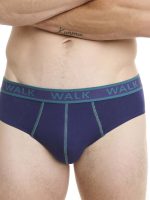 Walk Ανδρικά Βαμβακερά Slip με Εξωτερικό Λάστιχο W1757 Lamoda.gr