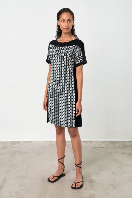 Lamoda.gr Γυναικείο Κοντομάνικο Φόρεμα Viscose 18420 Vamp