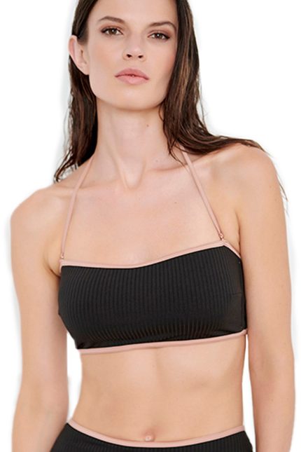Μαγιό Σουτιέν Στράπλες Rib 23366069 Lamoda.gr