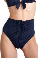 Blu4u Ψηλόμεσο Μαγιό Slip με Σούρες 23365094 Lamoda.gr