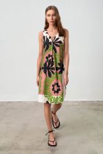 Lamoda.gr Γυναικείο αμάνικο Φόρεμα Viscose 18438 Vamp