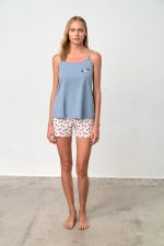Vamp Γυναικεία Νεανική Πυτζάμα με Τιράντα 18309 Lamoda.gr