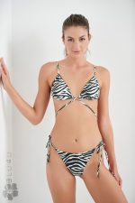 Blu4u Γυναικείο Μαγιό Μπικίνι Animal Print 23365022 Lamoda.gr