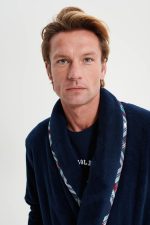 Vamp Ανδρική Ρόμπα Χειμερινή Fleece 19711 Lamoda.gr