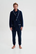 Vamp Ανδρική Ρόμπα Χειμερινή Fleece 19711 Lamoda.gr
