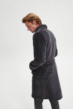 Vamp Ανδρική Χειμερινή Ρόμπα Fleece 19650 Lamoda.gr