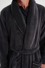 Vamp Ανδρική Ρόμπα Χειμερινή Fleece 19650 Lamoda.gr