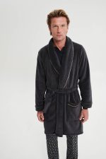 Vamp Ανδρική Ρόμπα Χειμερινή Fleece 19650 Lamoda.gr