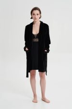 Vamp Νυχτικό Πολυτελείας με Δαντέλα Micromodal Vamp 19097