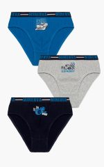 Minerva Παιδικά Βαμβακερά Slip για Αγόρια 96-42265 Lamoda.gr
