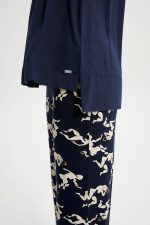Vamp Γυναικεία Πιτζάμα Χειμερινή και σε Plus Size Μεγέθη 19080 Lamoda.gr