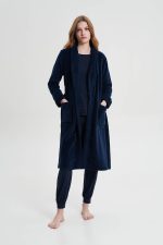 Vamp Κλασική Γυναικεία Ρόμπα Fleece 19210 Lamoda.gr