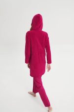 Vamp Χειμερινή Ρόμπα Fleece με Φερμουάρ 19211 Lamoda.gr