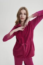 Vamp Χειμερινό Γιλέκο Fleece με Φερμουάρ 19213 Lamoda.gr