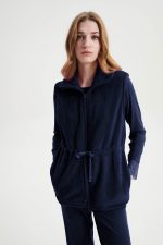 Vamp Χειμερινό Γιλέκο Fleece με Φερμουάρ 19213 Lamoda.gr