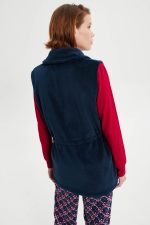 Vamp Χειμερινό Γιλέκο Fleece με Φερμουάρ 19213 Lamoda.gr