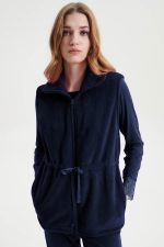 Vamp Χειμερινό Γιλέκο Fleece με Φερμουάρ 19213 Lamoda.gr