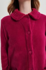 Vamp Γυναικεία Ρόμπα Fleece με Κουμπιά 19215 Lamoda.gr