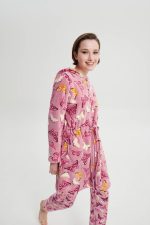 Vamp Χειμερινή Ρόμπα Fleece με Φερμουάρ 19009 Lamoda.gr