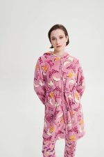 Χειμερινή Ρόμπα Fleece με Φερμουάρ Vamp 19009