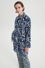 Vamp Γυναικεία Χειμερινή Ρόμπα Fleece με Ζώνη 19072 Lamoda.gr