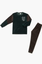 Minerva Παιδική Βελουτέ Πυτζάμα για Αγόρια 90-62166 Lamoda.gr