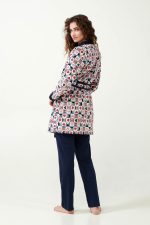 Vamp Γυναικεία Χειμερινή Ρόμπα Fleece με Ζώνη 19508 Lamoda.gr