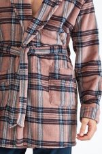 Harmony Ανδρική Καρό Ρόμπα Χειμερινή Fleece 32-805313 Lamoda.gr