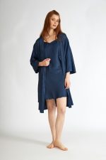 Harmony Σατέν Μονόχρωμο Νυχτικό με Τιράντα 32-605511