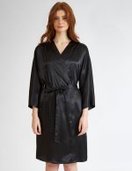 Harmony Σατέν Μονόχρωμη Ρόμπα 32-605512 Lamoda.gr