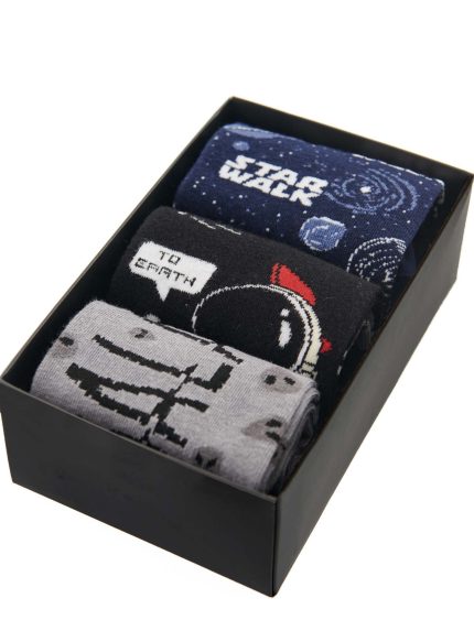 Walk Κάλτσες με Σχέδια Giftbox 3-pack Lamoda.gr
