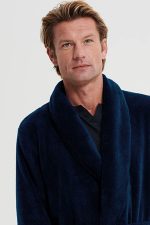 Vamp Ανδρική Μακριά Ρόμπα Χειμερινή Fleece 19652 Lamoda.gr