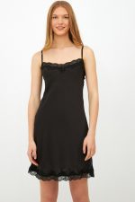 Harmony Γυναικείο Νυχτικό Σατέν Μονόχρωμο 30-603514 Lamoda.gr
