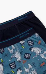 Minerva Παιδικά Βαμβακερά Boxer για Αγόρια 96-42541 Lamoda.gr