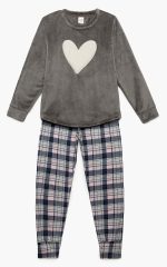 Παιδική Fleece Πυτζάμα για Κορίτσια Minerva 90-62188