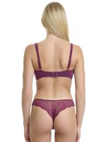 Brazilian Σλιπ από Bamboo και Δαντέλα Walk W2043