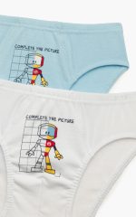 Minerva Παιδικά Βαμβακερά Slip για Αγόρια 90-42483 Lamoda.gr